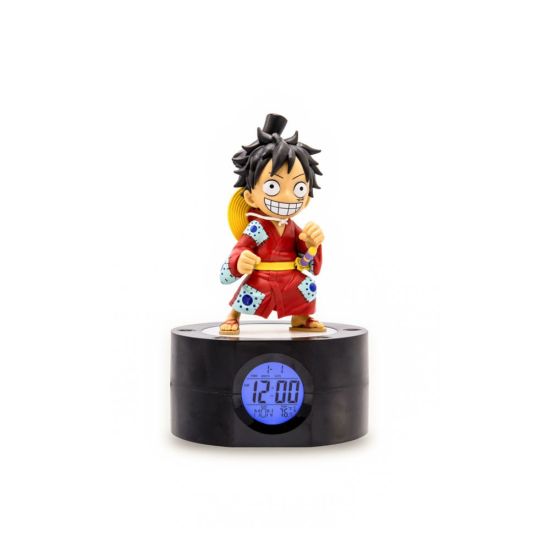 One Piece : Réveil Ruffy avec lumière (18 cm) Précommande
