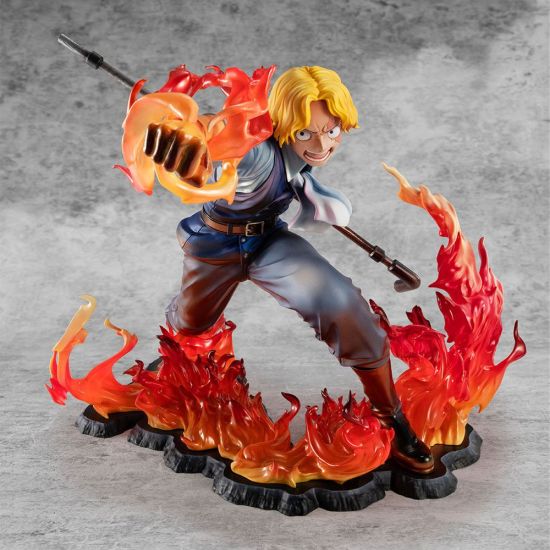 One Piece: Sabo Fire Fist Inheritance Excellent Model P.O.P. PVC Statue Limited Edition (15cm)