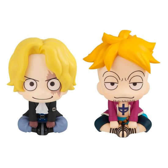 One Piece: Sabo & Marco Look Up PVC-Statue (11 cm)