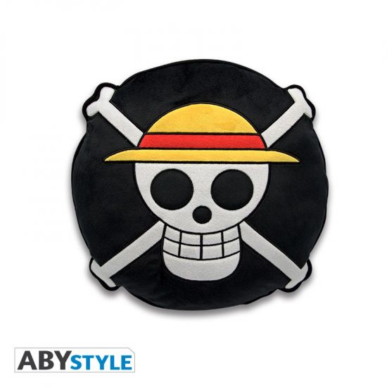 One Piece: Skull Premium Cushion Preorder
