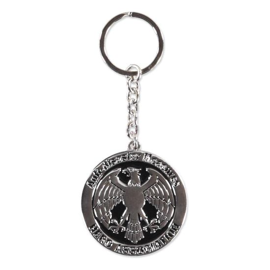 One Punch Man: Logo Metal Keychain