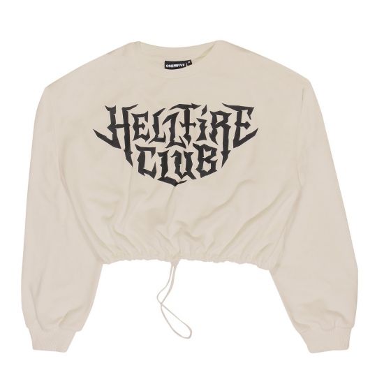 Stranger Things: Hellfire Club Front Print Bubble Sweatshirt
