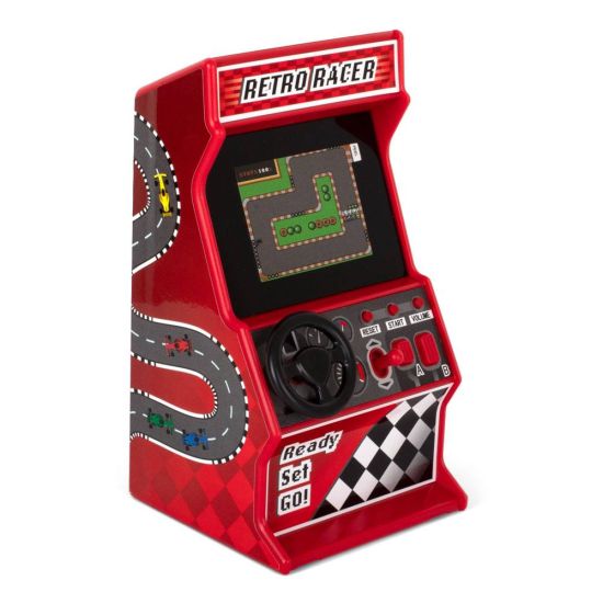 ORB: Retro Racing Mini Arcade Machine 30in1 (16cm)