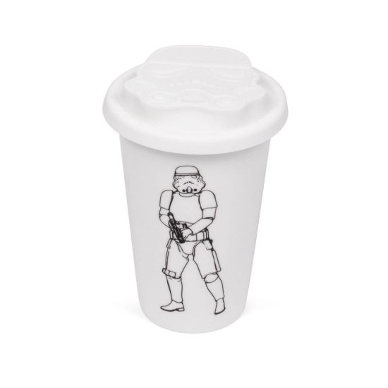 Stormtrooper original: taza de viaje blanca Reserva