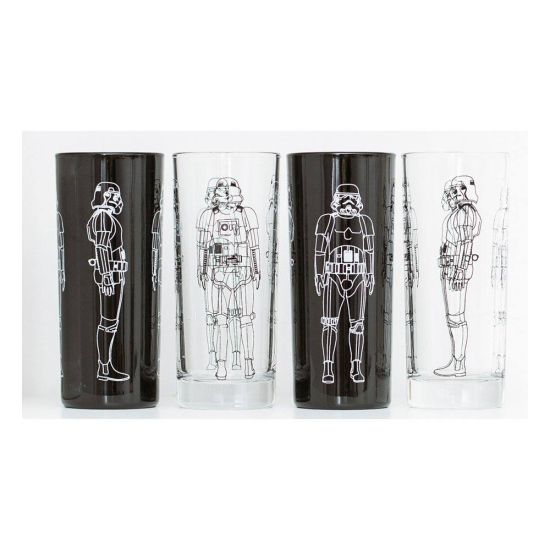 Stormtrooper original : Pack de 4 gobelets