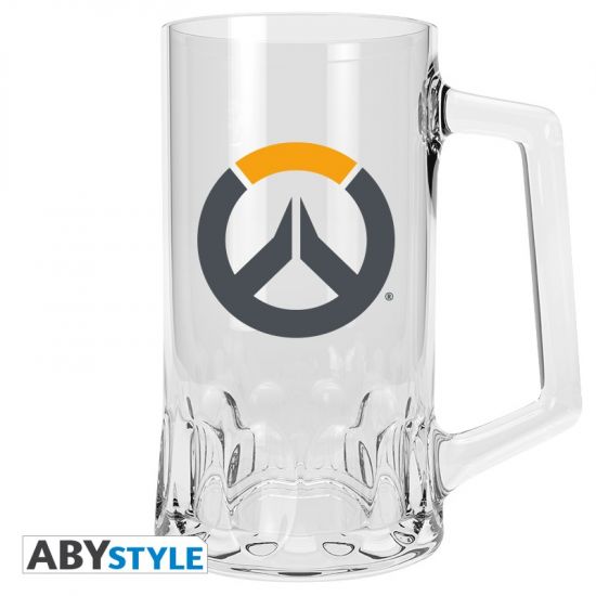 Overwatch: Logo 500ml Glass Tankard Preorder