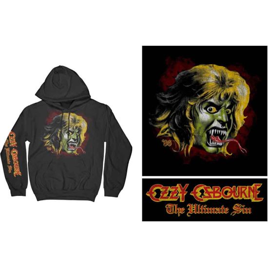 Ozzy Osbourne: Ozzy Demon - Black Pullover Hoodie