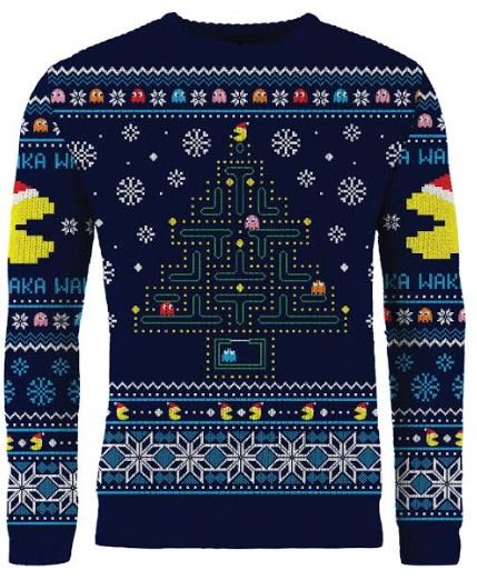 Pac-Man: Ghosts Of Ugly Christmas Past Ugly Christmas Sweater