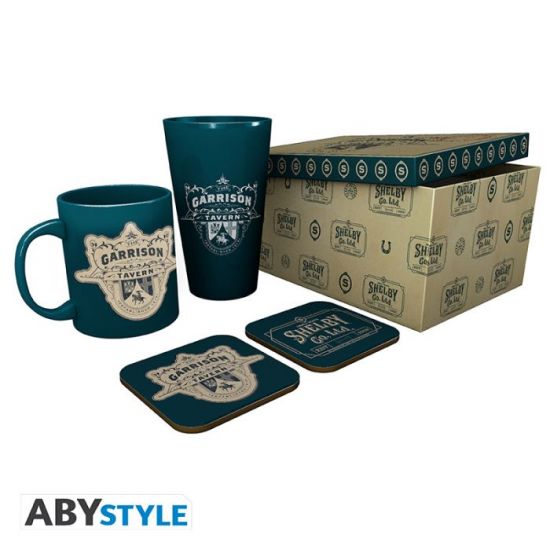 Peaky Blinders: The Garrison Mug, 400ml Glass & 2 Coasters Collectable Gift Box Preorder