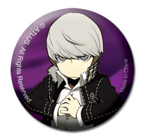 Persona Q: Protagonist P4 Metal Pin Badge