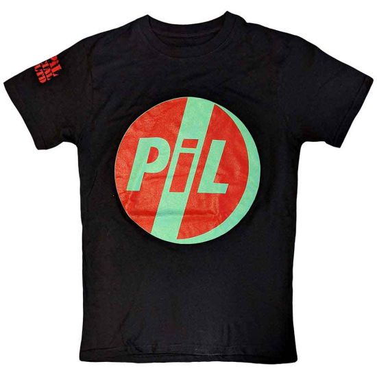 PIL (Public Image Ltd): Original Logo - Black T-Shirt