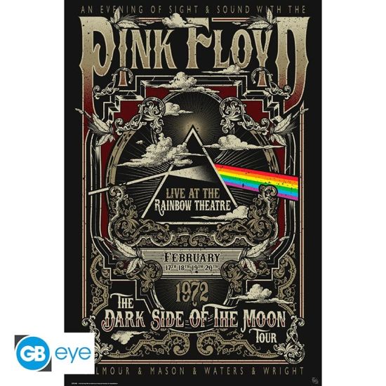 Pink Floyd: Rainbow Theatre Poster (91.5x61cm) Preorder