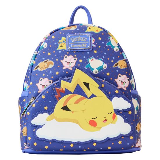 Loungefly Pokemon: Sleeping Pikachu and Friends Mini Backpack