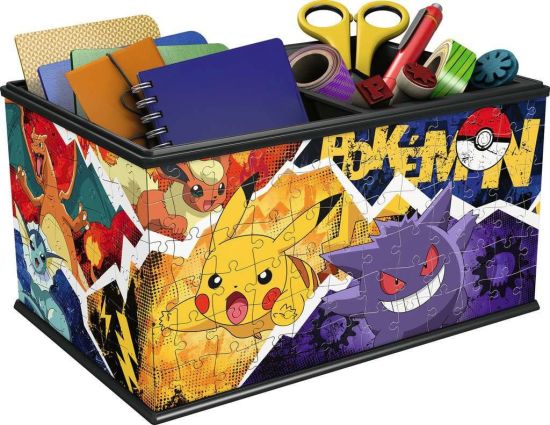 Pokémon: Caja de almacenamiento de rompecabezas 3D (223 piezas) Reserva