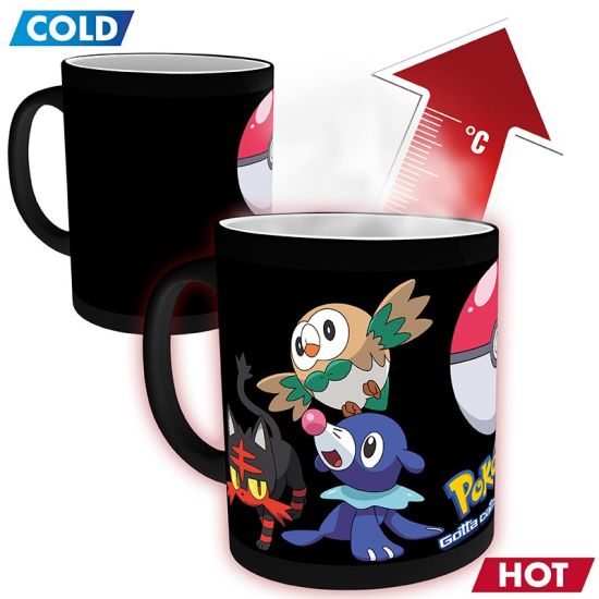 Pokémon : Précommande de tasse à changement de chaleur Catch Em All