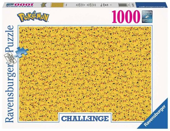 Desafío Pokémon: Rompecabezas de Pikachu (1000 piezas)