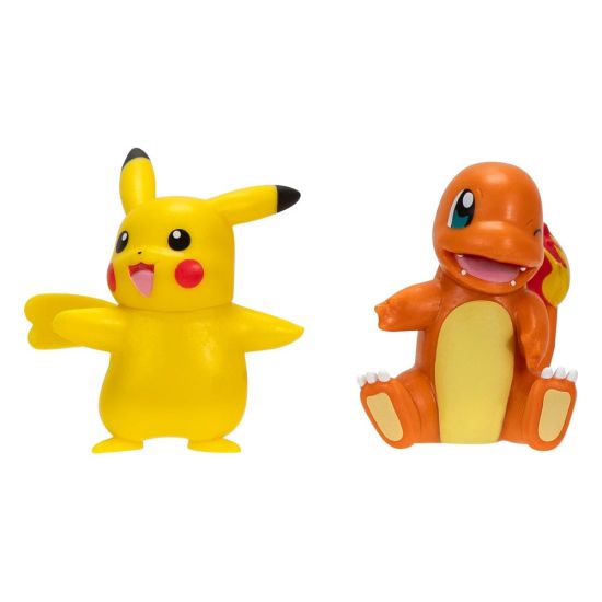 Pokémon: Charmander #2 & Female Pikachu Battle Figure First Partner Set Figure 2-Pack Preorder