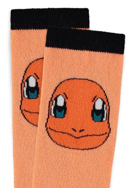 Pokémon: Charmander Knee High Socks (35-38) Preorder