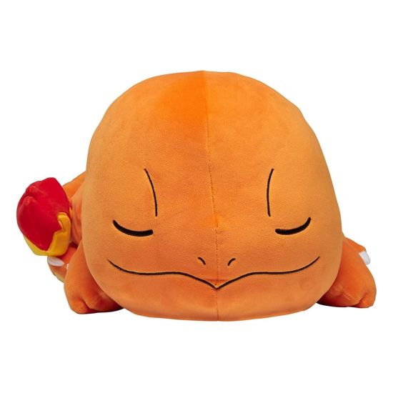 Pokémon : Figurine en peluche Salamèche endormie (45 cm) Précommande