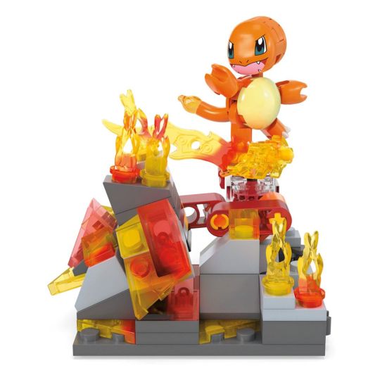 Pokémon : Précommande du MEGA jeu de construction Spin de type feu de Salamèche