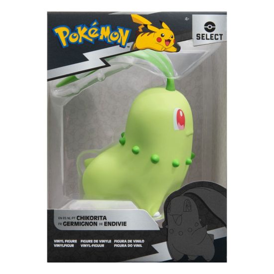 Pokémon: Chikorita vinylfiguur (8 cm) Pre-order