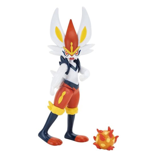 Pokémon: Cinderace Battle Feature Figure (10 cm) Vorbestellung