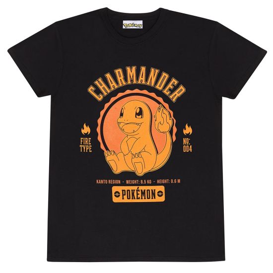 Pokémon: Collegiale Charmander (T-shirt)