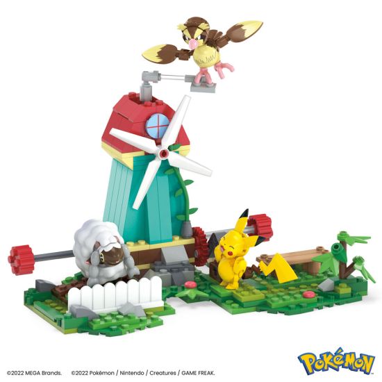 Pokémon : Moulin à vent de campagne Mega Construx Ensemble de construction (15 cm) Précommande