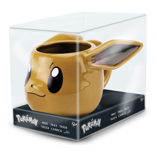 Pokémon : Tasse 3D Évoli (385 ml)