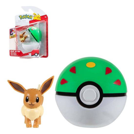 Pokémon: Eevee #4 Clip'n'Go Poké Balls & Friend Ball Preorder