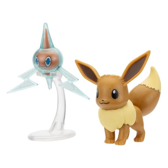 Pokémon : Évoli #4, ensemble de 2 figurines de combat Rotom (5 cm) Précommande
