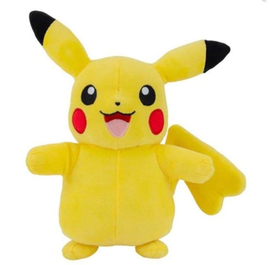 Pokémon: Weibliche Pikachu-Plüschfigur (20 cm)
