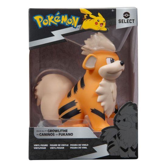 Pokémon : Figurine en vinyle Growlithe (8 cm) Précommande