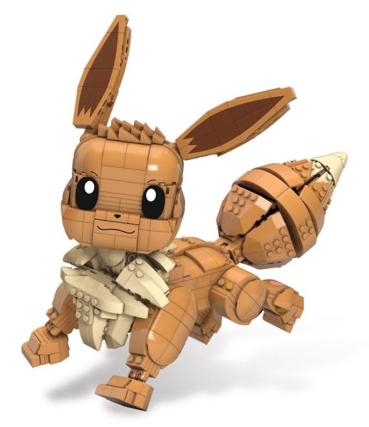 Pokémon: Jumbo Eevee Mega Construx Wonder Builders-bouwset (29 cm) Voorbestelling