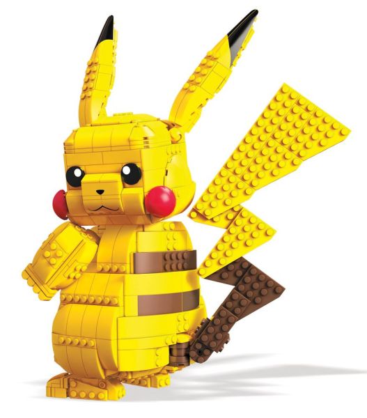 Pokémon: Juego de construcción Jumbo Pikachu Mega Construx Wonder Builders (33 cm) Reserva