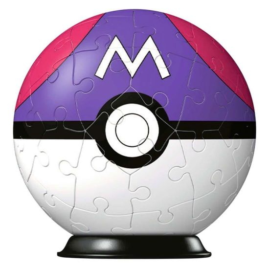 Pokémon: Master Ball 3D Puzzle Pokébolas (55 piezas) Reserva