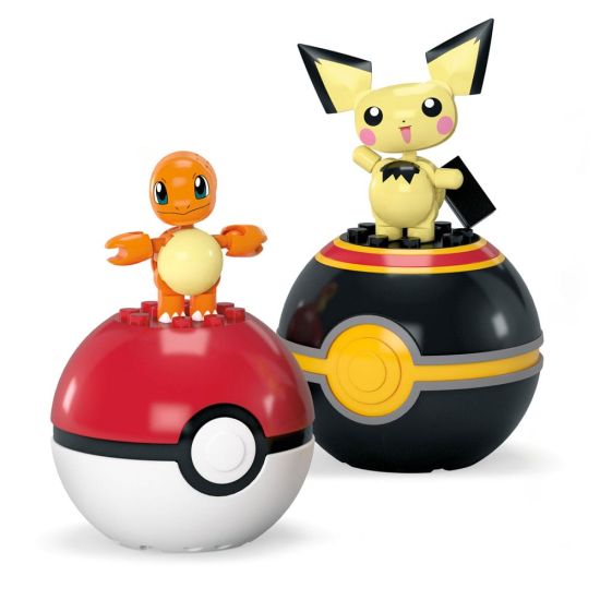 Pokémon MEGA Construction Set: Charmander & Pichu Poké Ball Collection Preorder