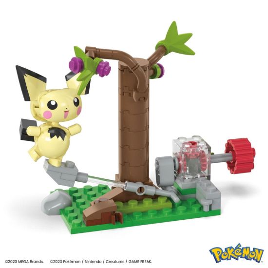 Pokémon : Précommande de l'ensemble de construction Mega Construx Forage forestier de Pichu