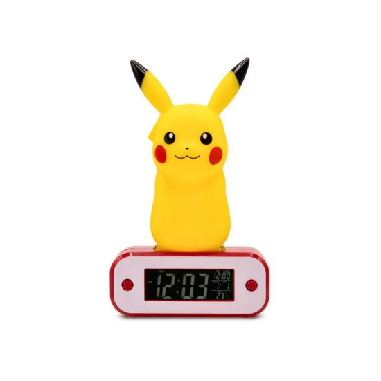 Pokémon: Pikachu Alarm Clock with Light (18cm)