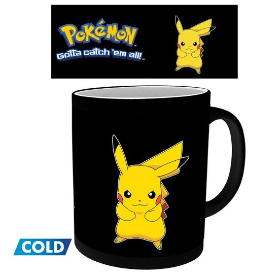 Pokémon : Précommande de tasse à changement de chaleur Pikachu