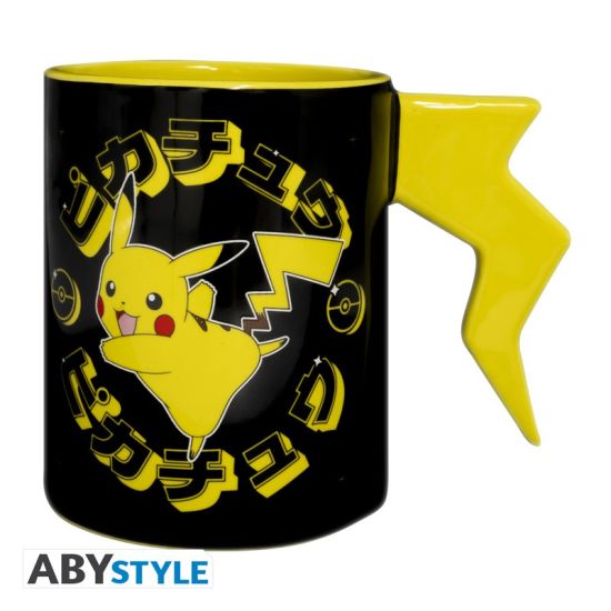 Pokémon : Précommande de tasse 3D Éclair Éclair Pikachu