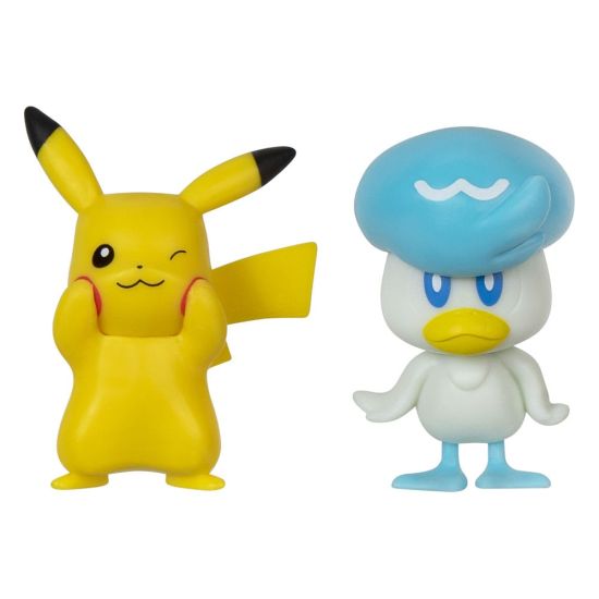 Pokémon: Pikachu & Quaxly Gen IX Battle Figure Pack Mini Figure 2-Pack (5cm) Preorder