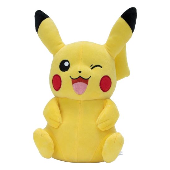 Pokémon: Pikachu Zwinkernde Plüschfigur (30 cm) Vorbestellung