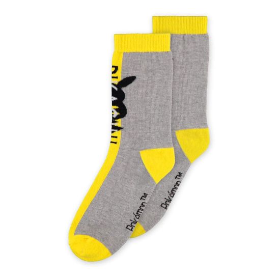Pokémon: Pikachu Yellow Socks (35-38) Preorder