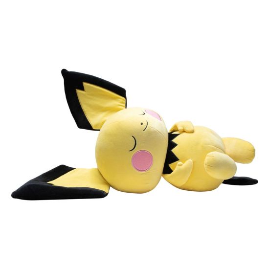 Pokémon : Figurine en peluche Pichu Endormi (45 cm) Précommande