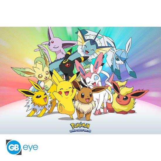 Pokemon: Eevee-poster (91.5x61cm) Voorbestelling