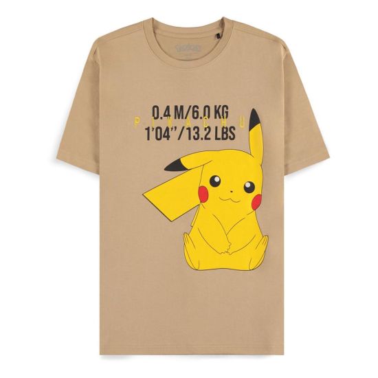 Pokémon : T-shirt Pikachu Beige