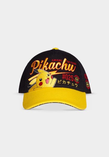 Pokémon: Pikachu Gorra con visera curva Hola Reserva
