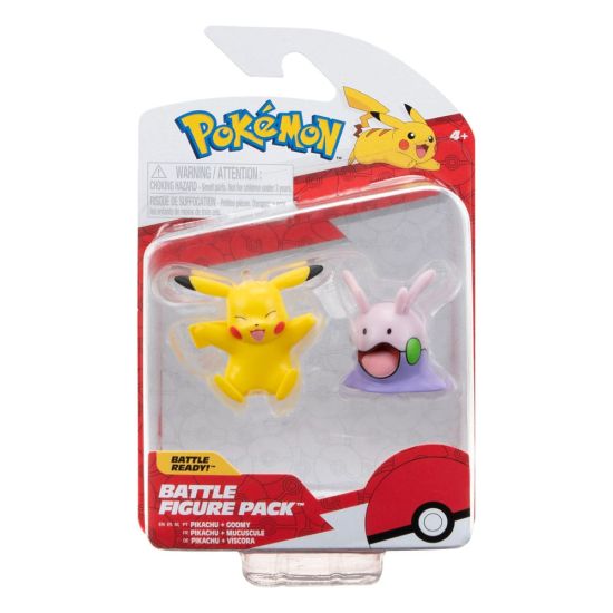 Pokemon: Pikachu & Goomy Battle Figure Pack Mini Figure 2-Pack (5cm) Preorder