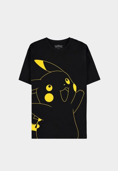 Pokémon: Camiseta con contorno de Pikachu
